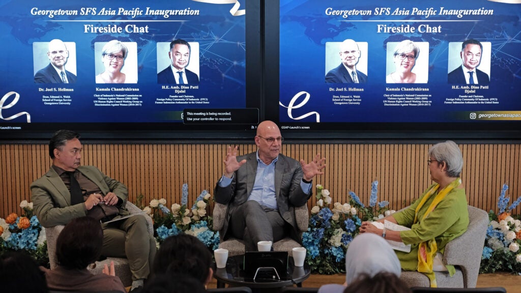 Panel conversation with SFS Dean Joel Hellman